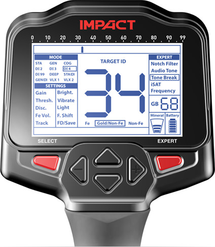 Nokta Impact Metal Detector Standard Package